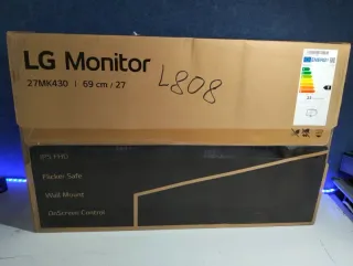 Monitor LG 27MK430H-B 27″ FullHD IPS 75Hz Pantalla