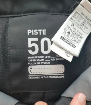 Pantalón de esquí negro