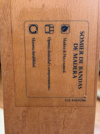 Somier Flex 135cm con patas