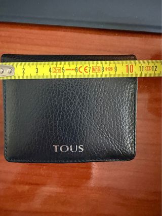 Monedero Tous negro piel