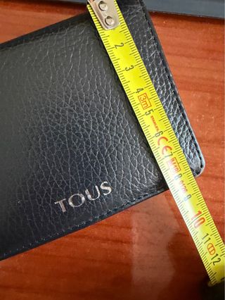Monedero Tous negro piel