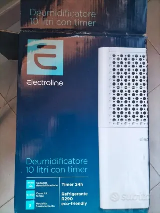 Deumidificatore Electroline 10 litri