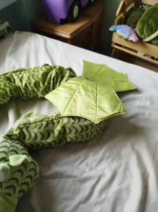 Peluche Dragón Chino Verde