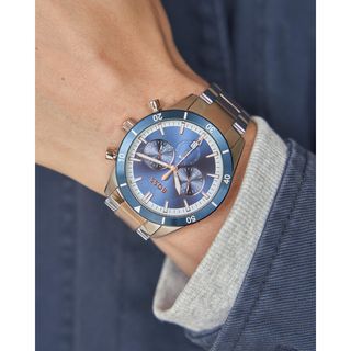 Reloj Hugo Boss Santiago Hombre Azul/Dorado