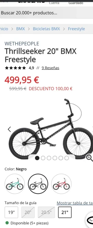 Bmx Wethepeople 21"