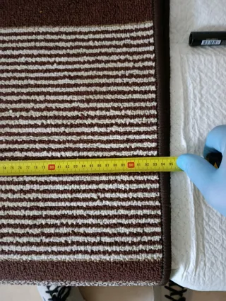 Confezione di 2 tappeti (95x58 cm) Marrone, come nuovi!