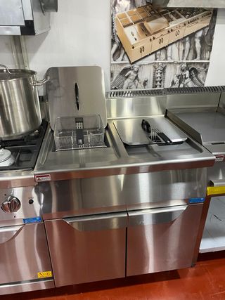 Freidora Gas 17+17L Nueva