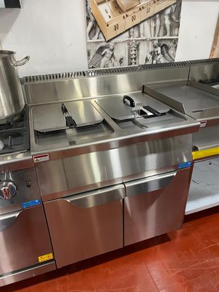 Freidora Gas 17+17L Nueva