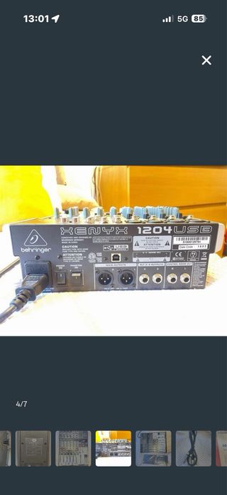 Mesa de mezclas Behringer Xenyx 1204