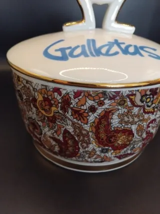 🇪🇦 Galletero Hispania Manises Lladro Porcelana