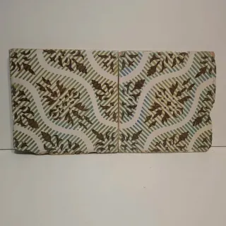 2 Azulejos Antiguos Vintage