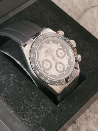 Seiko Mod Daytona Panda