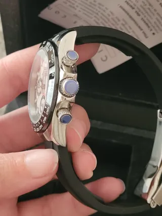 Seiko Mod Daytona Panda