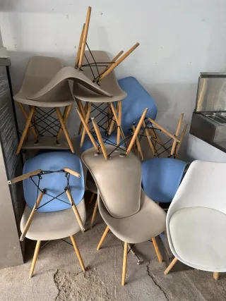 Lote de Sillas Diseño Nórdico