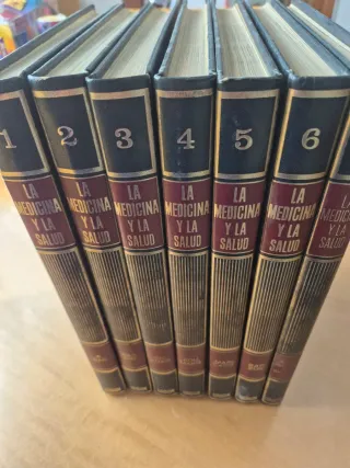 Lote 7 libros La Medicina y la Salud