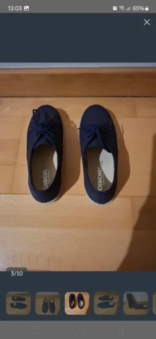 Zapatos de tela niño(comunión,boda,celebraciónN⁰35