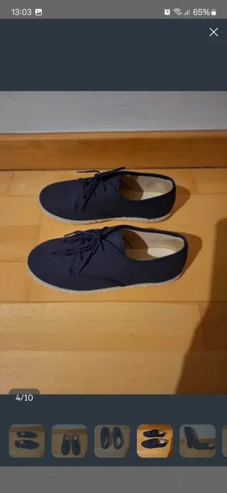 Zapatos de tela niño(comunión,boda,celebraciónN⁰35