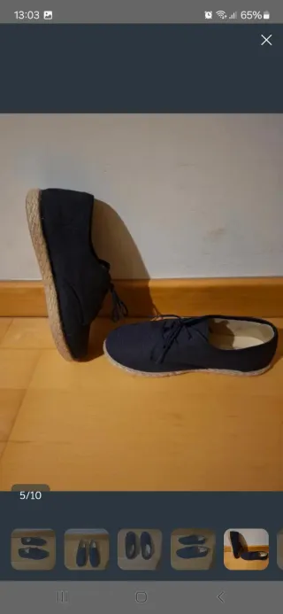 Zapatos de tela niño(comunión,boda,celebraciónN⁰35