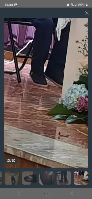 Zapatos de tela niño(comunión,boda,celebraciónN⁰35