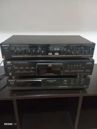 Equipo de Sonido Sony, JVC y Panasonic