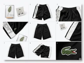 Un pantalón corto Lacoste