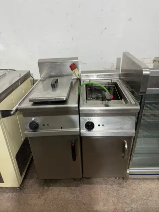 Freidora industrial acero inoxidable