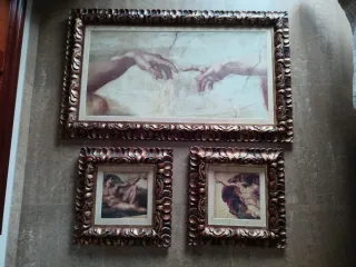 Set di 3 Quadri Decorativi