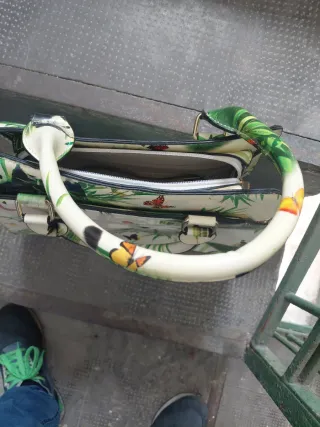 Borsa donna con fantasia orso panda