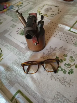 Soplete antiguo de cobre