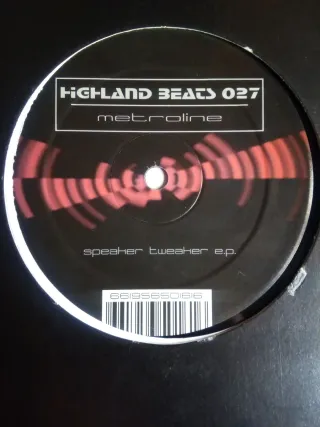 Lote de 2 Vinilos Techno METROLINE