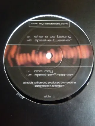 Lote de 2 Vinilos Techno METROLINE