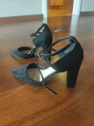 Zapatos de fiesta negros talla 39