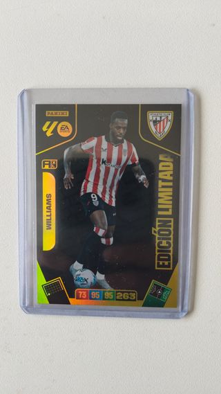 Card Williams. Edición limitada. Adrenalyn 25/26