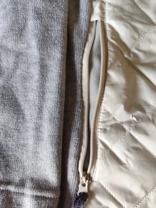 Chaqueta Quechua Mujer Beige/Gris
