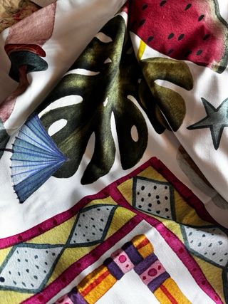 Tovaglia nap king fantasia frutta e mare