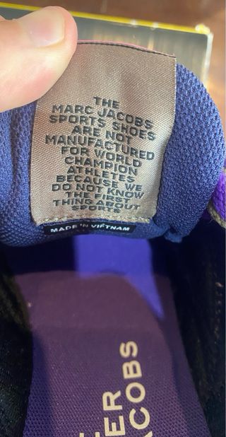 Zapatillas Marc Jacobs The Jogger Talla 37