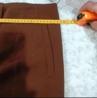 Pantaloni donna. Cacao. Taglia S