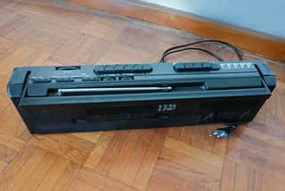Radio Casetera INTRON Doble Cassette AM/FM