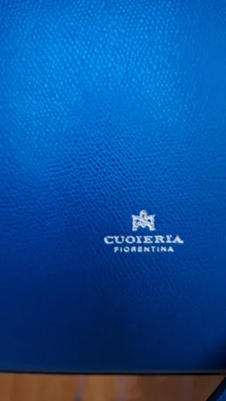 Borsa Cuoieria Fiorentina Pelle color petrolio