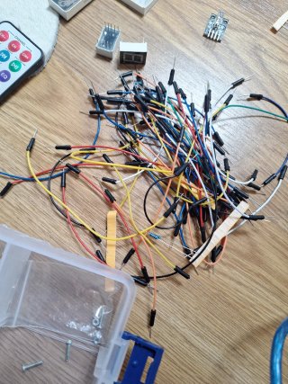 Kit Arduino con componentes