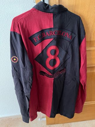 Polo FC Barcelona Manga Larga 1899
