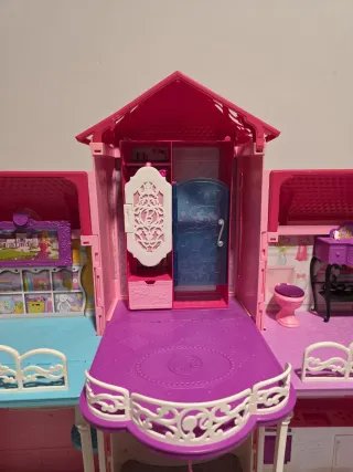 Casa Barbie Malibu con caja registradora