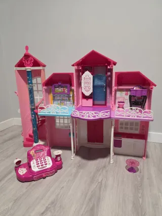 Casa Barbie Malibu con caja registradora