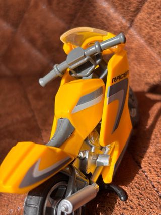 Moto y Figura Playmobil