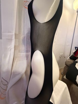 Malla cuerpo entero transparente