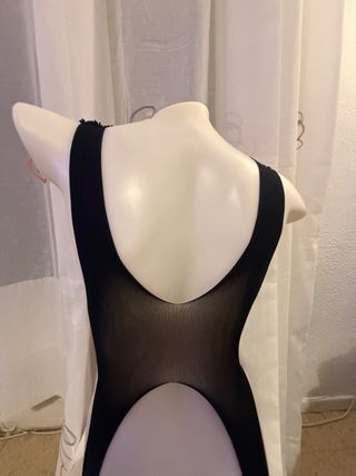 Malla cuerpo entero transparente