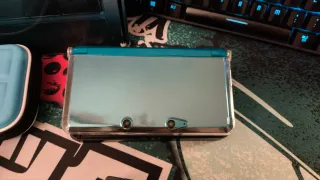 Nintendo 3DS Aqua Blue Completa con Caja