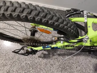 Bicicleta infantil Rockrider verde