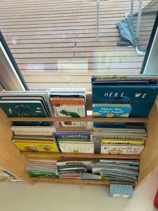 Libreria per bambini - Montessori - Pino Naturale