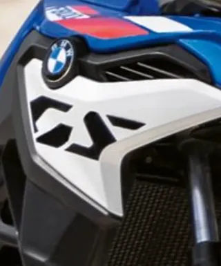 Vinilo GS BMW Adventure Negro/Blanco